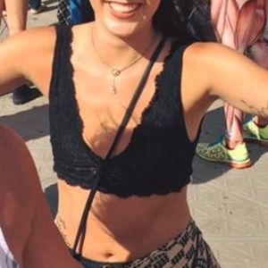 black urban outfitters bralette